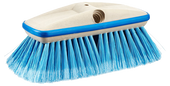 STAR BRITE 040162 MEDIUM DLX.BRUSH BLUE 8' Rectangular Brush Head; 8 Inch Length; Head Attachment Only; Without Hose Connection; Blue Medium Star Prene Bristle; Without Soap Dispenser; With US Label