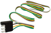 VALTERRA LLC A10-4403 4WAY 3' HARNESS TRAILER Trailer Side; 4-Way Flat Harness; 3 Foot Lead Wire Length