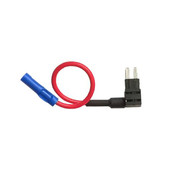 WIRTHCO 30203 MICRO2  TAPA CIRCUIT Dual Fuses; 5 Inch 16 Gauge Wire; Primary Circuit: 25 Amp Maximum Rating at 12 Volt/ Auxiliary Circuit: 15 Amp Maximum Rating at 12 Volt; Without Fuse; Single