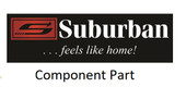 SUBURBAN MFG 090681 COV/GSKT ELEMENT For Suburban SW-Series Water Heaters; With Gasket