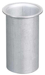 MOELLER 021002-188D DT ALUMINUM L1-7/8' X 1'OD For Use With Snap-Tite/ Turn-Tite/ Trail-N-Bail Drain Plug; Flanged 90 Degree On One End; Boat Transom/ Boat Livewell/ Boat Baitwell Mount; 1 Inch Outside Diameter; 1-7/8 Inch Length; Aluminum
