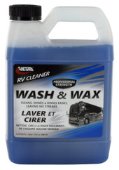 VALTERRA LLC V88543 RV WASH & WAX  32OZ BOTTL Liquid; With Wax; 32 Ounce Bottle