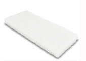 SHURHOLD IND 1701 FINE SCRUBBER PAD (2 PACK) Used For Light Teak Cleaning/ Scrubbing Non-Skid Surfaces And Other Durable Surfaces; Pad Type; White; Fine Texture; 10 Inch Length x 4-1/2 Width Dimension; Pack Of 2