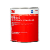 3M 46014 3M  MARINE HIGH STRENGTH REPAIR FIL For Marine Applications; Red; 15 Minutes Working Time; 88 Degree Fahrenheit Flash Temperature; 1 Gallon Can; Single; Use To Repair Fiberglass