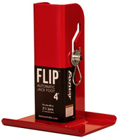EQUALIZER 88-00-4500 FLIP JACK FOOT 4' EXT  2' Fits Square Or Round Jacks With 2 Inch Inner Tube; 4-1/2 Inch Length With 4 Inch Extension; Steel
