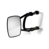 CAMCO 25650 TOWING MIRROR  CLAMP-ON  SINGLE MIR Clip-On; Single 5 Inch x 7-1/2 Inch Mirror; Mounts To Either Driver or Passenger Side Mirror; Non-Extendable; Manual; Without Turn Signal Indicators; Without Heated Glass; Non Folding; Black; Single CAMCO 25650 TOWING MIRROR  CLAMP-ON  SINGLE MIR Clip-On; Single 5 Inch x 7-1/2 Inch Mirror; Mounts To Either Driver or Passenger Side Mirror; Non-Extendable; Manual; Without Turn Signal Indicators; Without Heated Glass; Non Folding; Black; Single