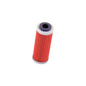 K&N FILTER KN-652 OIL FILTER Cartridge Style; High Flow Premium Media; Without Anti Drain Back Valve; Without Bypass Valve; Without Removal Nut; 1.313 Inch Outside Diameter x 3.438 Inch Height; Orange; Nitrile Rubber Gasket