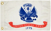 TAYLOR MADE 5620 12X18  ARMY  FLAG United States Army 1775 Military Flag; 18 Inch Length x 12 Inch Height; Nylon; With Brass Grommets