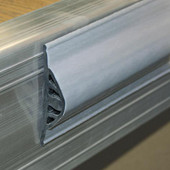 TAYLOR MADE 45969 COMM SIDE SILVER SHIM 10' RET PK Commercial Grade Side Guard; 10 Foot Length x 3-1/2 Inch Width x 1-3/8 Inch Height; Silver; For Marine Applications