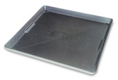 WIRTHCO 40092 UTILITY TRAY BLACK 22X22 2 Gallon Capacity; 22 Inch Length x 22 Inch Width; 1-1/2 Inch Height; Polypropylene