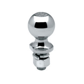 DRAW TITE 63822 HITCH BALL  2' X 3/4' X 2 2 Inch Ball; 3500 Pound Gross Trailer Weight Capacity; 3/4 Inch Diameter 2-3/8 Inch Long Shank; Chrome; Steel; Single; Bagged