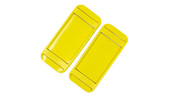 IMMI F13180 BOAT PADS - MEDIUM  3' Use To Protect Cargo And Tie Down Strap From Crushing; 2 Inch Width; PVC Rubber; Yellow; Set Of 2