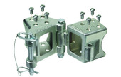 FULTON HDPB330101 3X3 PIVOT BOLT-ON KIT Up To 5000 Pound Gross Trailer Weight; 3 Inch x 3 Inch Trailer Tongue; Up To 48 Inch Length; Zinc Plated; Steel; Bolt-On Installation; With Mounting Hardware