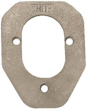 C.E. SMITH 53673A RH BACKING PLATE For 70 Series Rod Holders; 5-1/4 Inch Length x 4 Inch Width x 4 Millimeter Thick; 316L Cast Stainless Steel