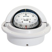 RITCHIE NAVI F-83W COMPASS  FLUSH MNT  3' COMBI  WHITE White; 12 Volt Green LED; Flush Mount; 3 Inch CombiDamp Dial; 5-1/4 Inch Overall Width; 4-3/16 Inch Mounting Hole; With Mounting Gasket/ Built-In Compensator RITCHIE NAVI F-83W COMPASS  FLUSH MNT  3' COMBI  WHITE White; 12 Volt Green LED; Flush Mount; 3 Inch CombiDamp Dial; 5-1/4 Inch Overall Width; 4-3/16 Inch Mounting Hole; With Mounting Gasket/ Built-In Compensator