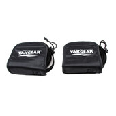 YAKGEAR TDSTP1 15' TIE DOWN STRAPS WITH COVER (2 P Boat Tie Down; 15 Foot Long x 1 Inch Width; Black; Nylon; Set Of 2; With Padded Cover