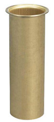 MOELLER 021253-300D DT BRASS L3' X 1-1/4'OD For Use With Snap-Tite/ Turn-Tite/ Trail-N-Bail Drain Plug; Flanged 90 Degree On One End; Boat Transom/ Boat Motorwell/ Boat Livewell/ Boat Baitwell Mount; 1-1/4 Inch Outside Diameter; 3 Inch Length; Brass