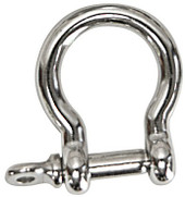 WHITECAP IND S-4073P S.S. ANCHOR SHACKLE - 5/16' Round Pin; 5/16 Inch; Polished; Stainless Steel; Single