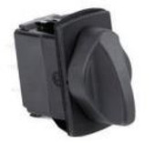 SIERRAMARINE RS20030 ROTARY SWITCH  CONTURA  RED Rotary Switch; Non-Illuminated; Black; On-Off-On Position