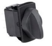 SIERRAMARINE RS20050 ROTARY SWITCH  CONTURA  STARTER Starter Rotary Switch; Non-Illuminated; Black; Off-On-On/Off Position