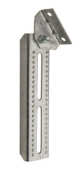 C.E. SMITH 10001G 10' BOLSTER BRACKET Flat Bunk Mount; 11 Inch Length x 3-3/4 Inch Slot; Galvanized; Steel; Single