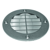 T-H MARINE LV-1FW-DP 4' WHITE  VENT COVER Louver Vents; 5-5/8 Overall Diameter; Fish White; Single; Fits 4 Inch Hole