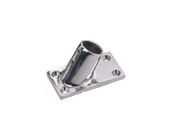 SEA DOG 281600-1 STAINLESS 60  RECTANGULAR BASE 3-1/16 Inch x 1-3/4 Inch Rectangular Base; 60 Degree Angle; Stainless Steel; 7/8 Inch Outer Diameter