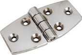 SEA DOG 206530-1 CHROME ZINC DOOR HINGE 1-1/2' 2-7/8 Inch Length x 1-1/2 Inch Width; Chrome Plated Zinc; Single