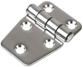 SEA DOG 201510-1 SS DOOR HINGE 1-1/2' X 2-1/8' Short Side Hinge; 2-1/8 Inch Length x 1-1/2 Inch Width; 304 Stainless Steel; Single
