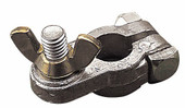 SEA DOG 415210-1 BATTERY TERMINAL +/- SET WING Used To Convert Battery Posts To Stud Connectors; Positive/ Negative; Wing Nut Style; Lead; USCG Approved; Set Of 2