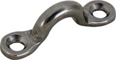 SEA DOG 081205-1 STAINLESS STEEL PAD EYE 3/8' Pad Tie Down Mount; Corrosion Resistant; 304 Stainless Steel; 3/8 x 1/2 Inch Eye Size; Single