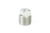 MOELLER 020309-10 SS GARBOARD DRAIN PLUG ONLY 1/2 Inch IPT Threaded Pipe Plug; Stainless Steel