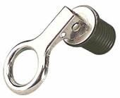 SEA DOG 520075-1 SS SNAP HANDLE DRAIN PLUG 1' Snap Handle Drain Plug; 1 Inch Size; Stainless Steel/ Nitrile Rubber; Without Retention Chain