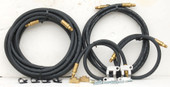 DEXTR MARINE 80326 BRAKE LINE KIT   SINGLE AXLE Fits Single Axle Trailers; With Four Flexible Hose/ Cable Ties/ T Union/ Union Plug/ Cable Clamps/ Screws/ T Clamp