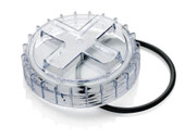 VETUS FTR3301 SET O-RING AND COVER FOR WATERFILTE For Use With FTR330 Marine Water Intake Strainer; Transparent; Styrol/ Acrylonitrile SAN; With O-Ring