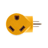 CAMCO 55325 90 DEGREE ELECTRIC ADPTR For Connecting RV Power Inlet To Standard Power Source; 15 Amp Male To 30 Amp Female; 15 Amp; Non Locking; Not Waterproof; Without Plug Head Handle CAMCO 55325 90 DEGREE ELECTRIC ADPTR For Connecting RV Power Inlet To Standard Power Source; 15 Amp Male To 30 Amp Female; 15 Amp; Non Locking; Not Waterproof; Without Plug Head Handle