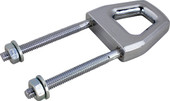 SEA DOG 079233-1 CHROME ZINC TWIN SHANK BOW EYE Twin Shank Bow Tie Down Mount; 6000 Pound Capacity; Chrome Plated Zinc; 5/16 Inch x 18 UNC Threaded Shaft; 15/16 Inch Eye Size; 5-1/4 Inch Length; Single; With Nuts and Washer