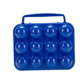CAMCO 51015 EGG HOLDER  HOLDS 12 EGGS Holds 12 Eggs; Blue; Plastic; With Carrying Handle; With English/ French Language Package CAMCO 51015 EGG HOLDER  HOLDS 12 EGGS Holds 12 Eggs; Blue; Plastic; With Carrying Handle; With English/ French Language Package