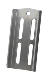 C.E. SMITH 10190G40 8-3/4' DOUBLE U-BOLT BRKT Flat Bunk Mount; 8-3/4 Inch Length x 1/2 Inch Slot; Galvanized; Steel; Single