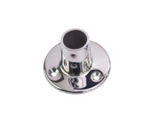 SEA DOG 280901-1 STAINLESS 90  ROUND BASE 1' 2-3/4 Round Base; 90 Degree Angle; Stainless Steel; 1 Inch Outer Diameter