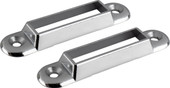 SEA DOG 327415-1 DIE CAST ZINC BOW SOCKET For Fresh Water Use; Deck Mount Chrome Plated Zinc; Refer Document Section for Size Information