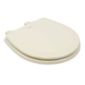 DOMETIC 385344437 SEAT & COVER BONE D-Shape; Closed Front; Bone; With Cover