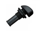 SEA DOG 357100-1 FIBERGLASS NYLON GAS TANK VENT For Use With 5/8 Inch Inside Diameter Hose; Straight Vent; Black; Nylon