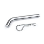 REESE 7057720 PIN & CLIP 5/8 HEAVY DUTY Grooved Bent Pin; 5/8 Inch Diameter; Fits 2-1/2 Inch Receiver; With Clip