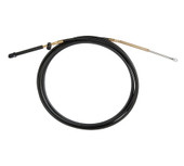 SEASTAR CCX18913 CONTROL CABLE  XTREME GEN II MERC 1 For Mercury 4000 Series Controls; 13 Foot Length; Black; Stainless Steel; With 2 Eyelet; With Stainless Steel Terminals And Brass Fittings