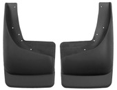 HUSKYLINER 57211 M.G.SIERRA W/FLR RR 99-06 Direct-Fit; Set of 2; Contoured; Without Logo; Black; Thermoplastic; Screw On