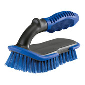 SHURHOLD IND 272 SCRUB BRUSH Made Using Chemical Resistant Bristles; Ergonomic Handle Finger Grips And Safety Bumper; Polypropylene Bristle; Blue; Single