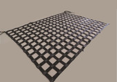 TRAILFX G22029B LB CARGO NET 73' X 99' Mounts To Truck Bed; 99 Inch Length X 73 Inch Width; Polyester Webbing