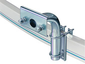 FULTON HDSTC 0101 TIRE CARRIER BOAT TRAILER Trailer Mount; Up To 16-1/2 Inch Tire; Zinc Plated; Universal; With Mounting Hardware