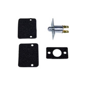 LIPPERT COMP 379388 PLUNGER DOOR SWITCH Replacement Power Switch For RV Electric Sliding Steps; Plunger Door Switch; Normally Closed; White